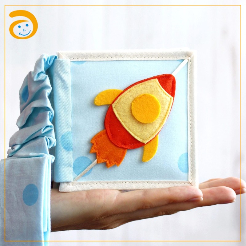 Christmas Quiet Book Factory - Montessori Sensory 3D Felt