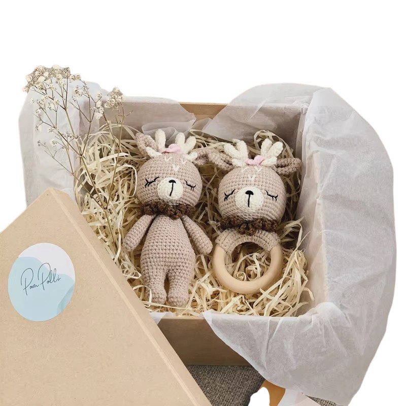 Crochet Teether Manufacturer - Personalized Organic Cotton