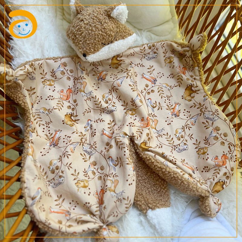 Baby Pacifier Supplier - Plush Bunny Soothing Teething Towel