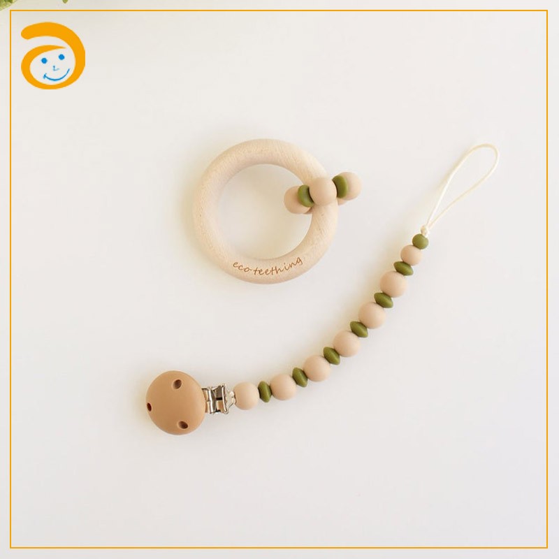 Pacifier Clip Factory - Stainless Steel Clip Chewbead