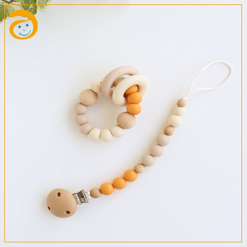 Pacifier Clip Factory - Stainless Steel Clip Chewbead