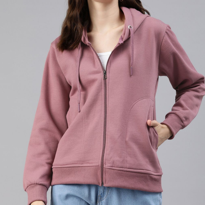 Pink Sweatshirt Supplier - Wholesale Cotton Crewneck