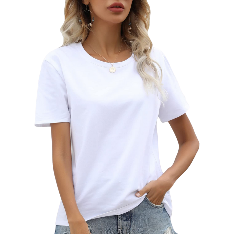 Women's T Shirt Supplier - Elegant Cotton Classic Chic