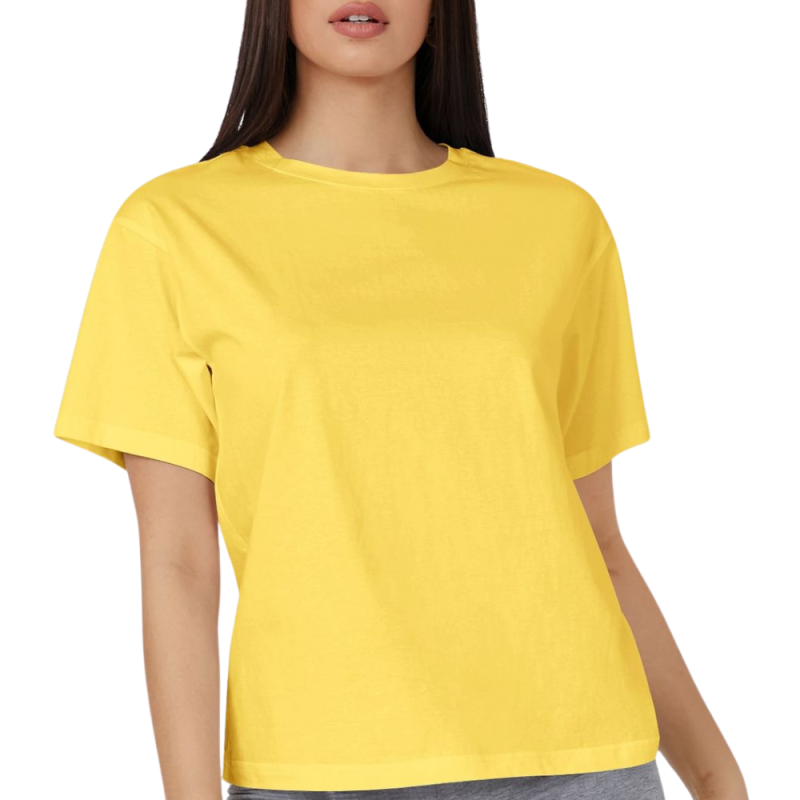 Ladies Tshirts Supplier - Premium Cotton 3D Puff