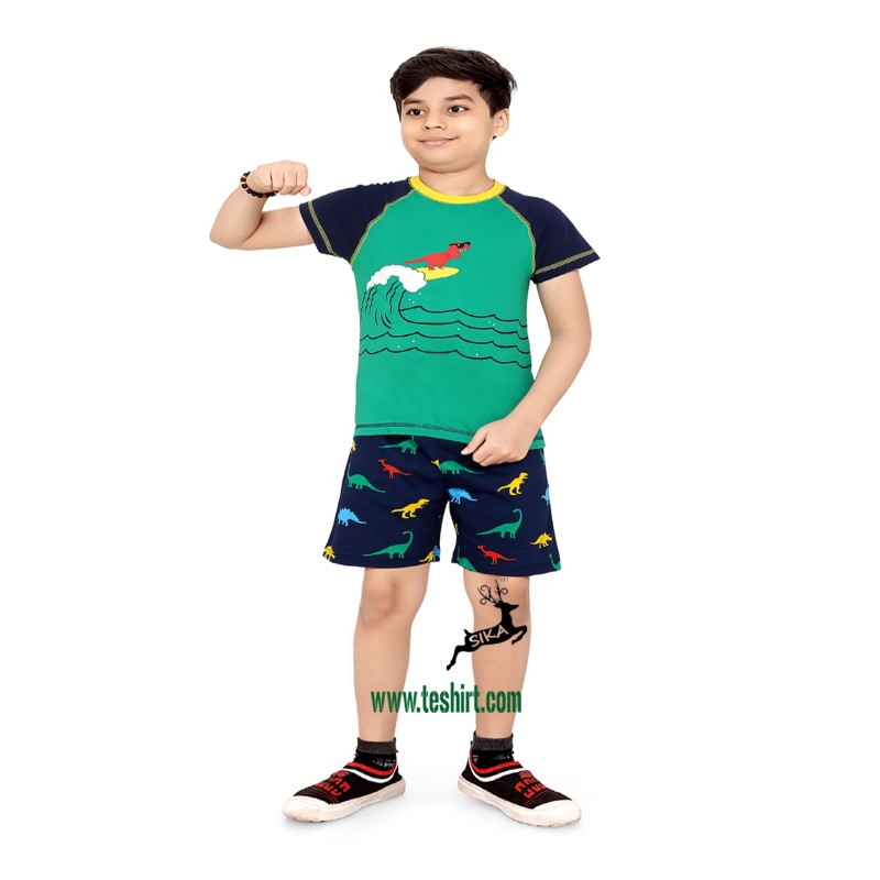 Boys Clothing Set Manufacturer - Wholesale Summer Print