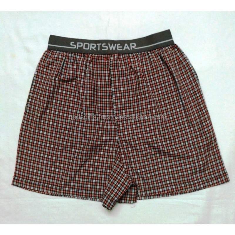 Boxer Shorts Manufacturer - Wholesale Woven Plaid
