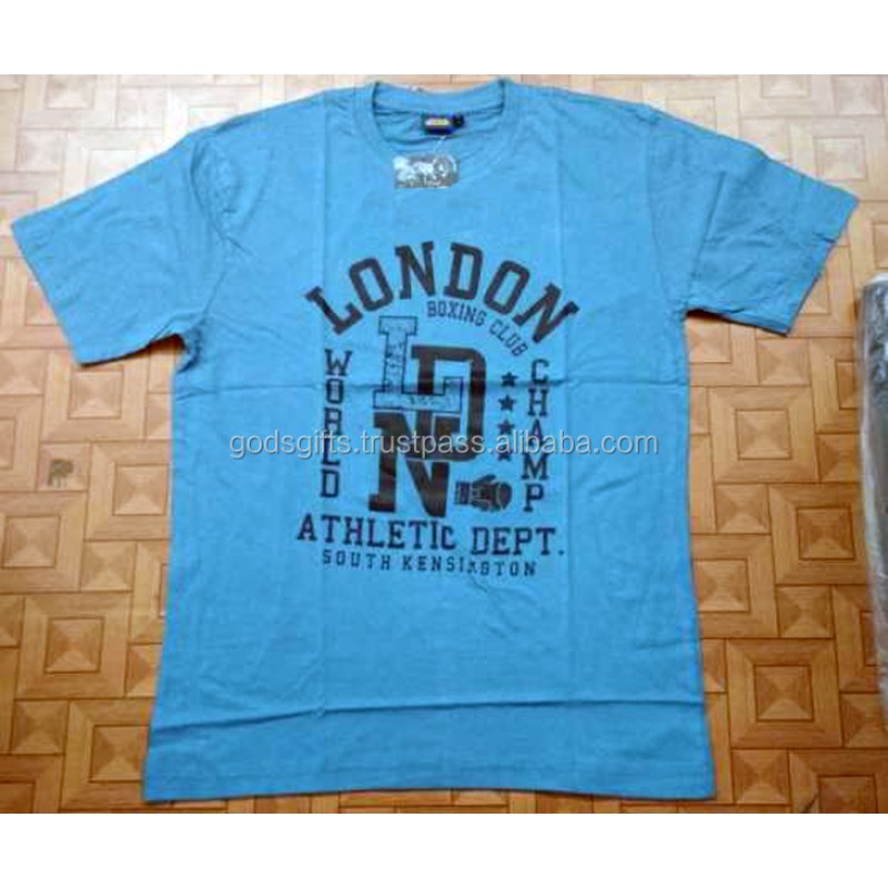 Cotton T-Shirt Manufacturer - 2019 Custom Printed