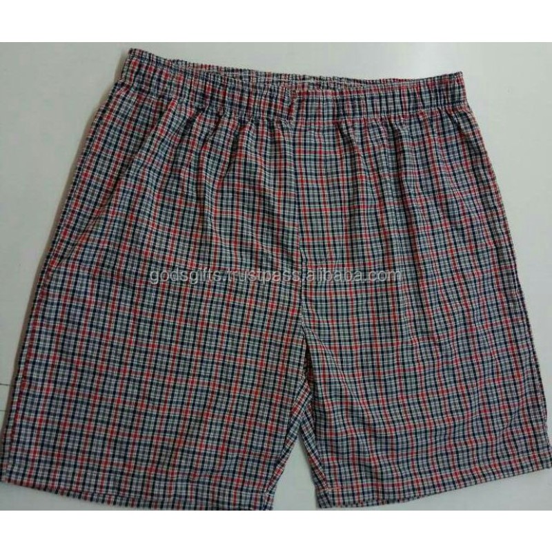 Boxer Shorts Supplier - Mens Mid-Rise Woven