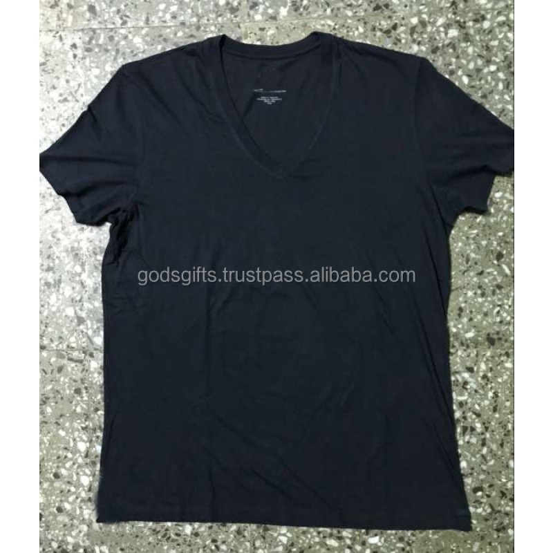 V-Neck T-Shirt Factory - Wholesale Blank Custom