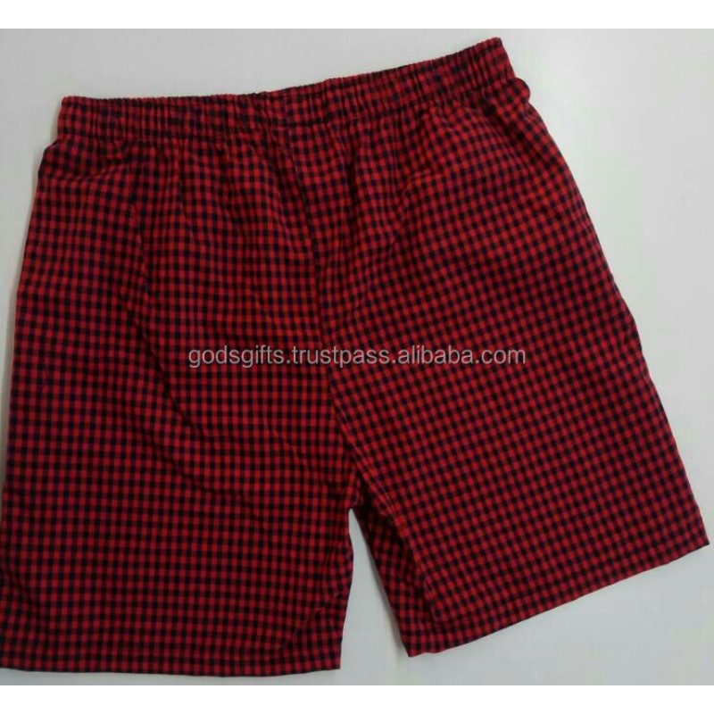 Boxer Shorts Supplier - Mens Mid-Rise Woven