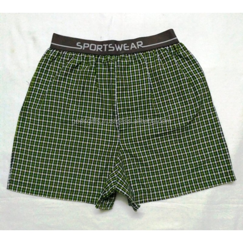 Boxer Shorts Manufacturer - Wholesale Woven Plaid