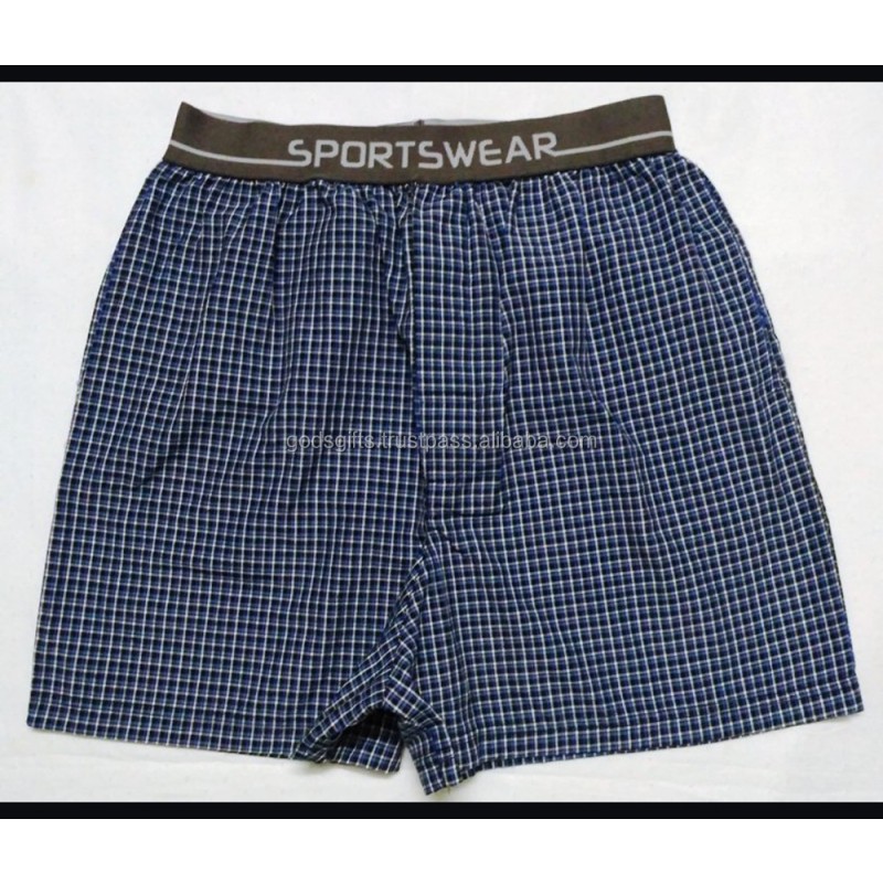 Boxer Shorts Supplier - Mens Mid-Rise Woven