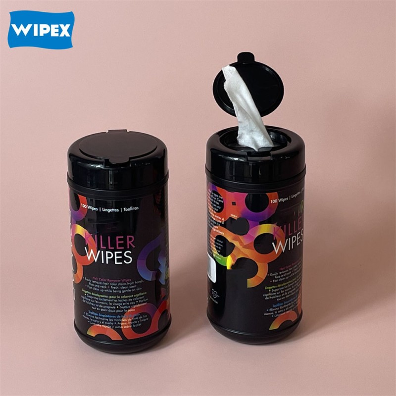 Hair Dye Wipes Supplier - Salon Easy Clean Skin