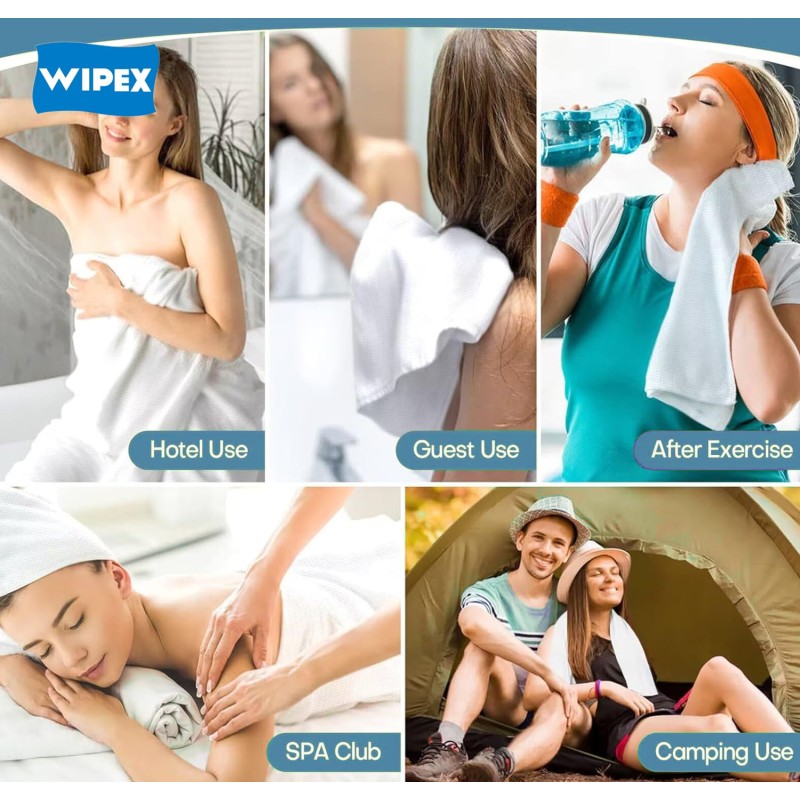 Travel Towel Factory - Portable Wrapped Bath Face Sets