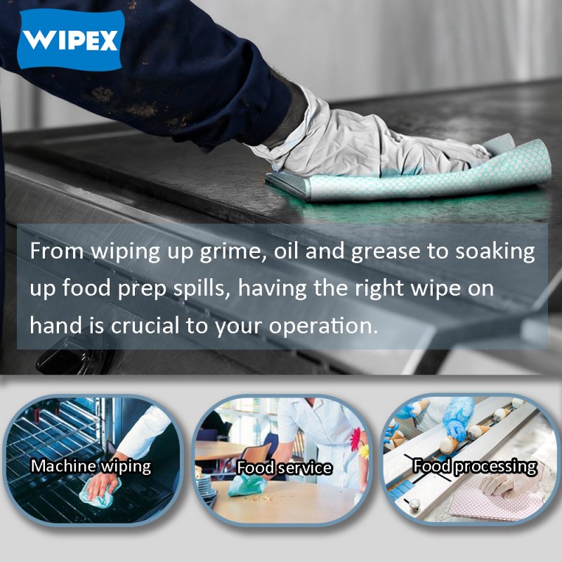 Heavy Duty Wipes Manufacturer - Quarter Fold Workplace