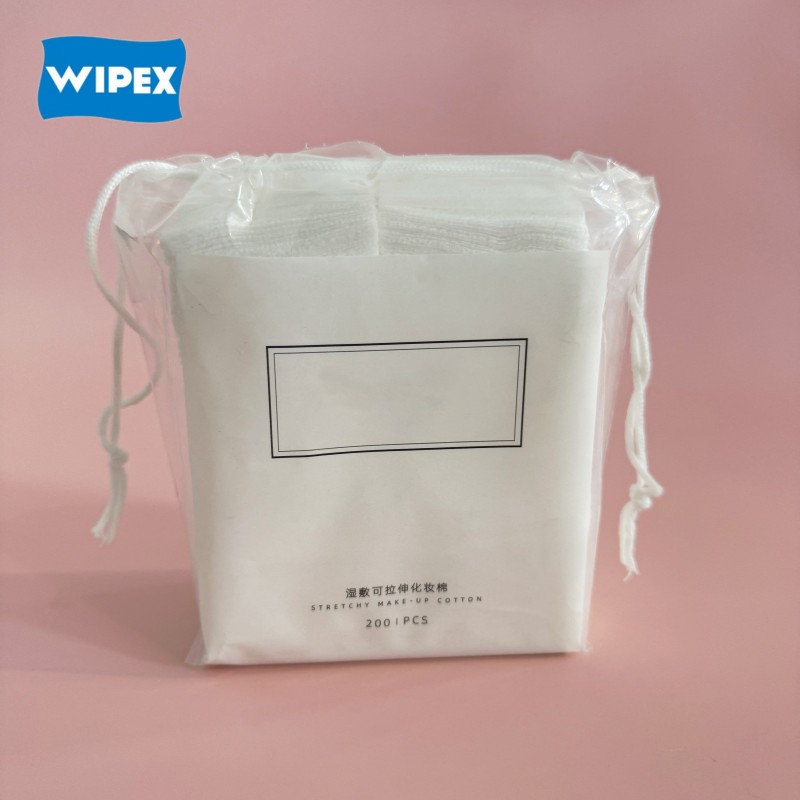 Facial Pads Factory - Embossed Non Woven Soft Cotton