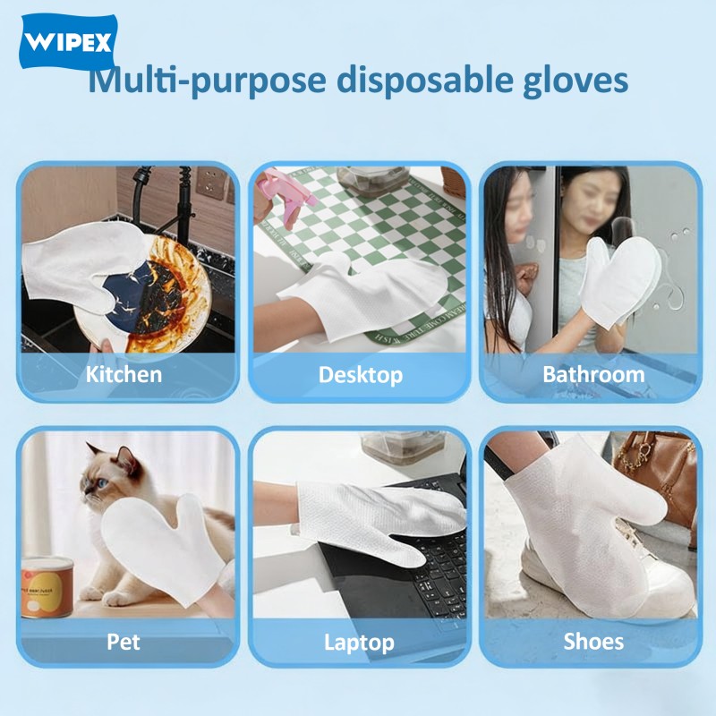 Pet Gloves Manufacturer - Custom Logo Disposable Grooming