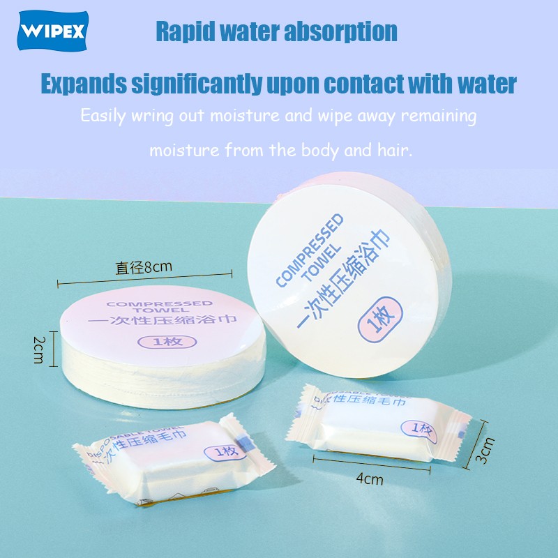 Travel Towel Factory - Portable Wrapped Bath Face Sets