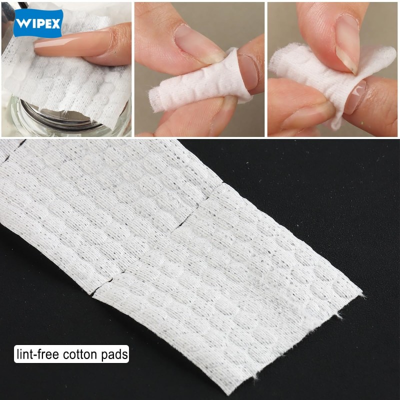 Nail Wipes Manufacturer - Lint Free Makeup Remover Round