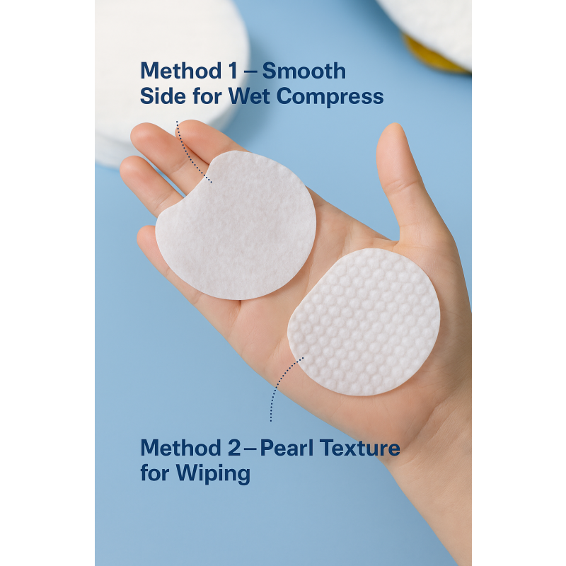 Makeup Pads Manufacturer - 200Pcs Wet Remover Stretchable