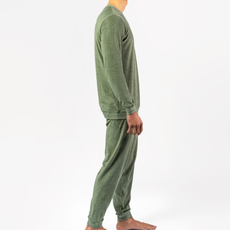 Men's Pyjamas Supplier - Terry Cotton Sleepwear Loungewear