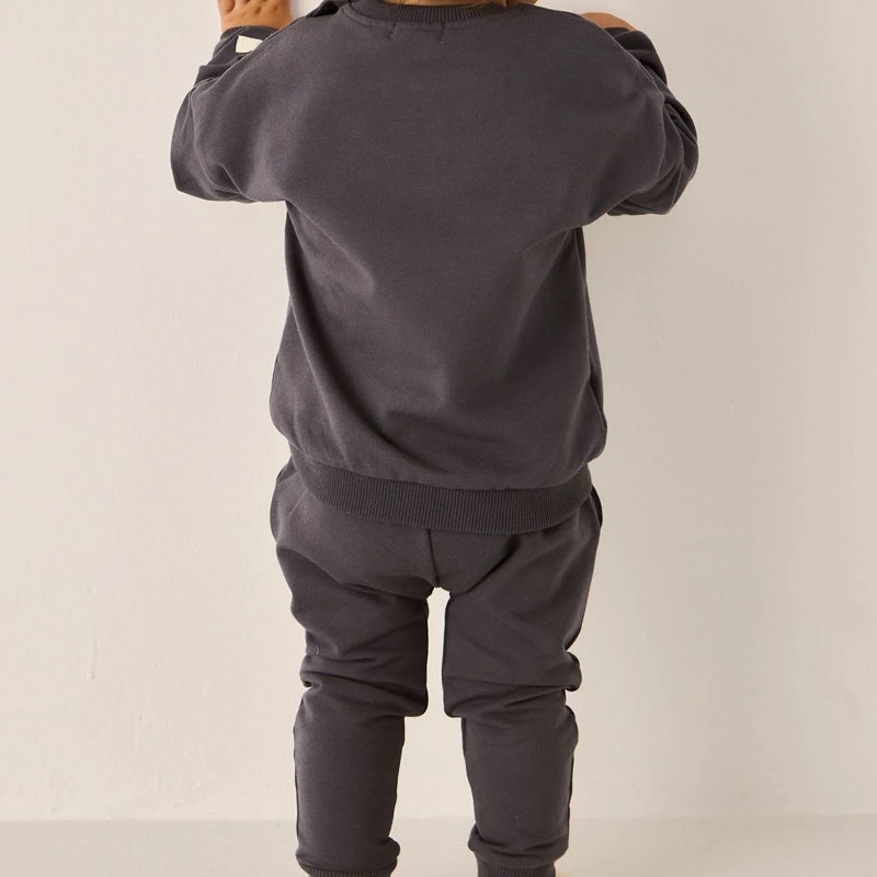 Kids Tracksuits Supplier - Organic Cotton Sweatshirt Jogger