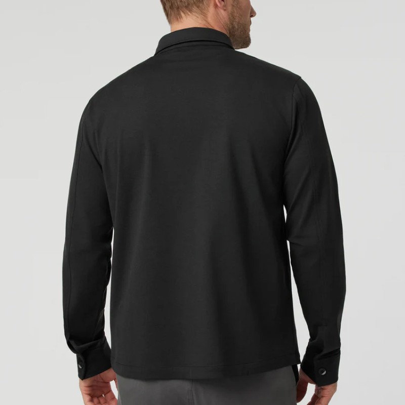 Men's Shirt Manufacturer - Organic Cotton Overshirt Button