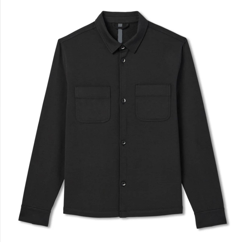 Men's Shirt Manufacturer - Organic Cotton Overshirt Button