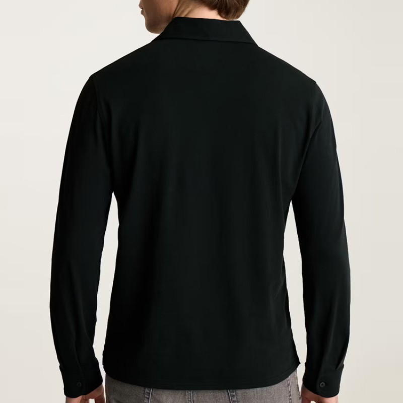 Men's Polo Shirt Factory - Organic Cotton Long Sleeve