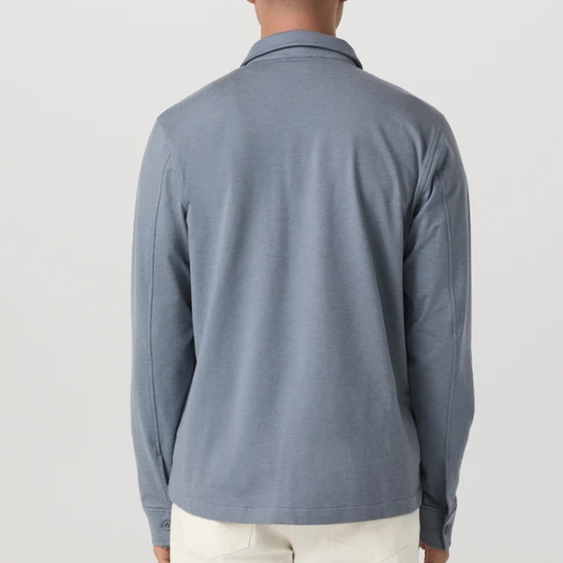 Men's Shirt Manufacturer - Organic Cotton Overshirt Button