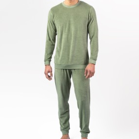 Men's Pyjamas Supplier - Terry Cotton Sleepwear Loungewear