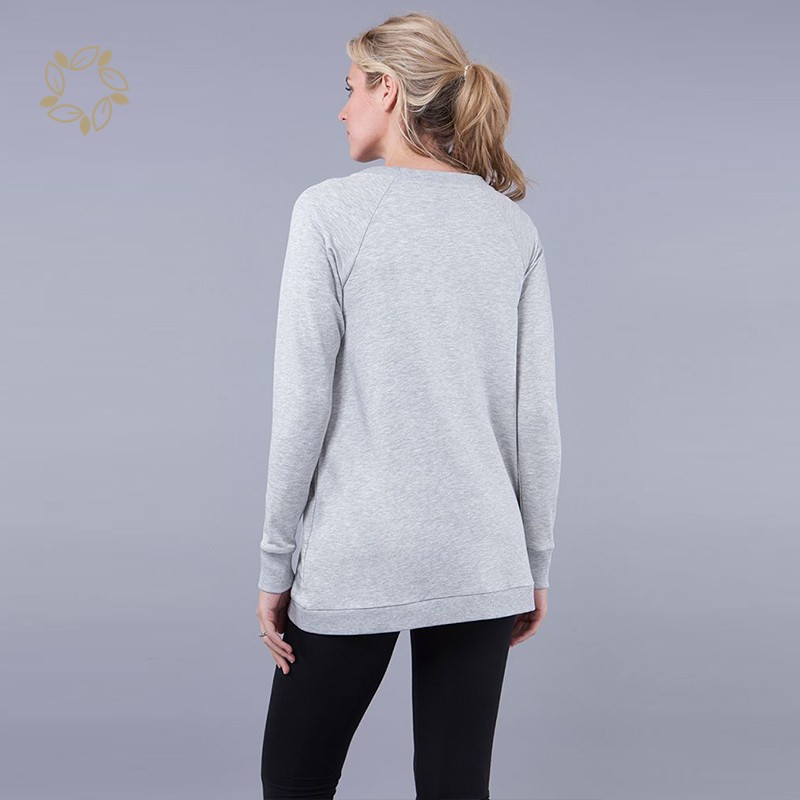 Nursing Sweatshirt Supplier - Organic Cotton Crossover