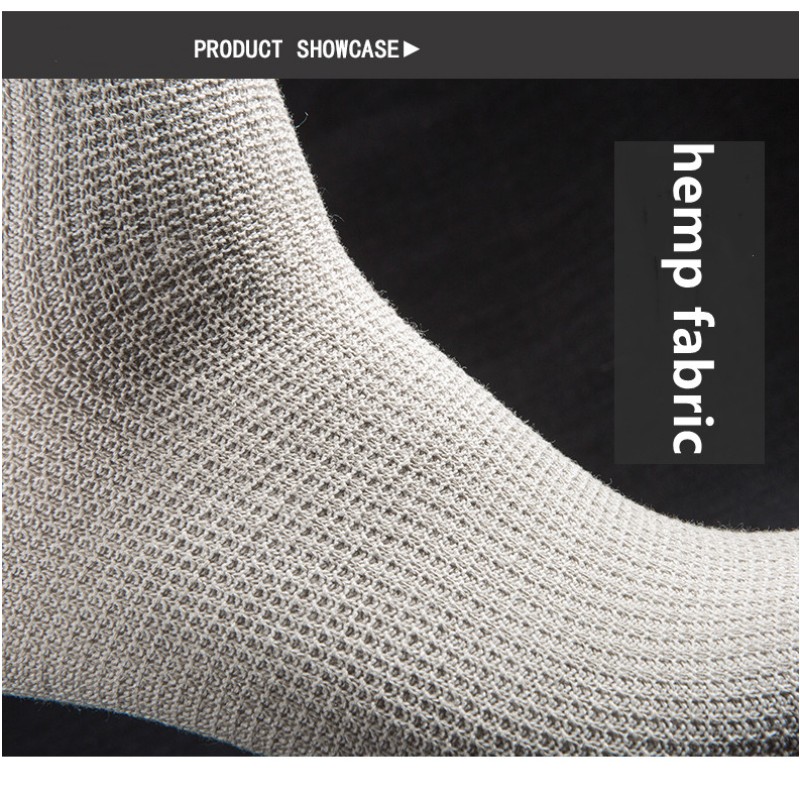 Men's Socks Supplier - Custom Organic Hemp Crew