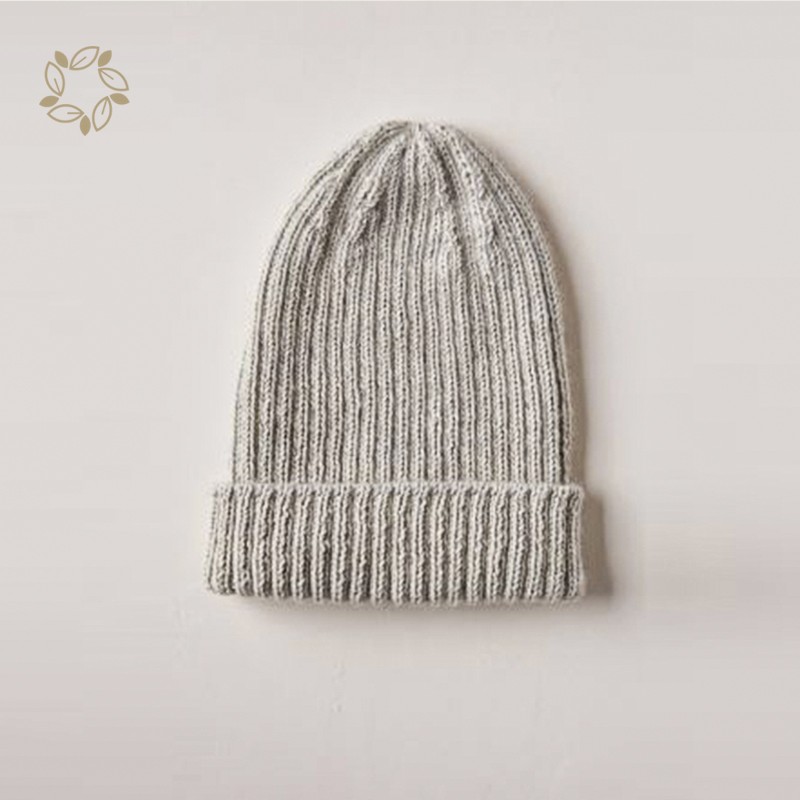 Beanie Hat Supplier - 100% Organic Cotton Rib