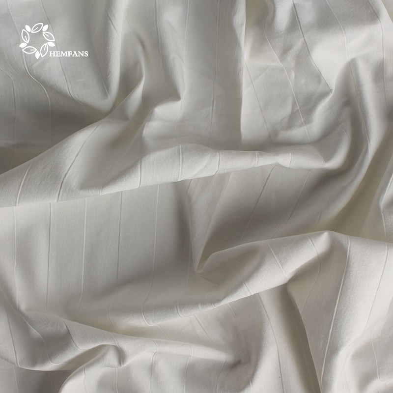 Sheet Fabric Supplier - Bamboo Cotton Satin Stripe