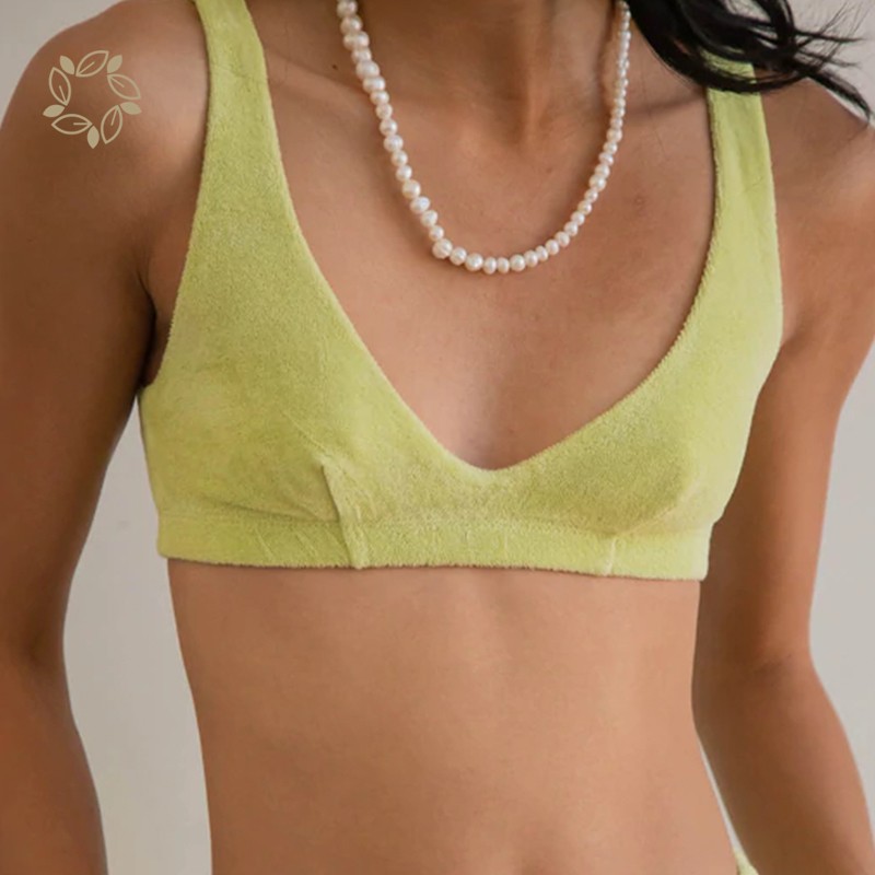 Towel Bralette Supplier - Organic Cotton Terry Cloth