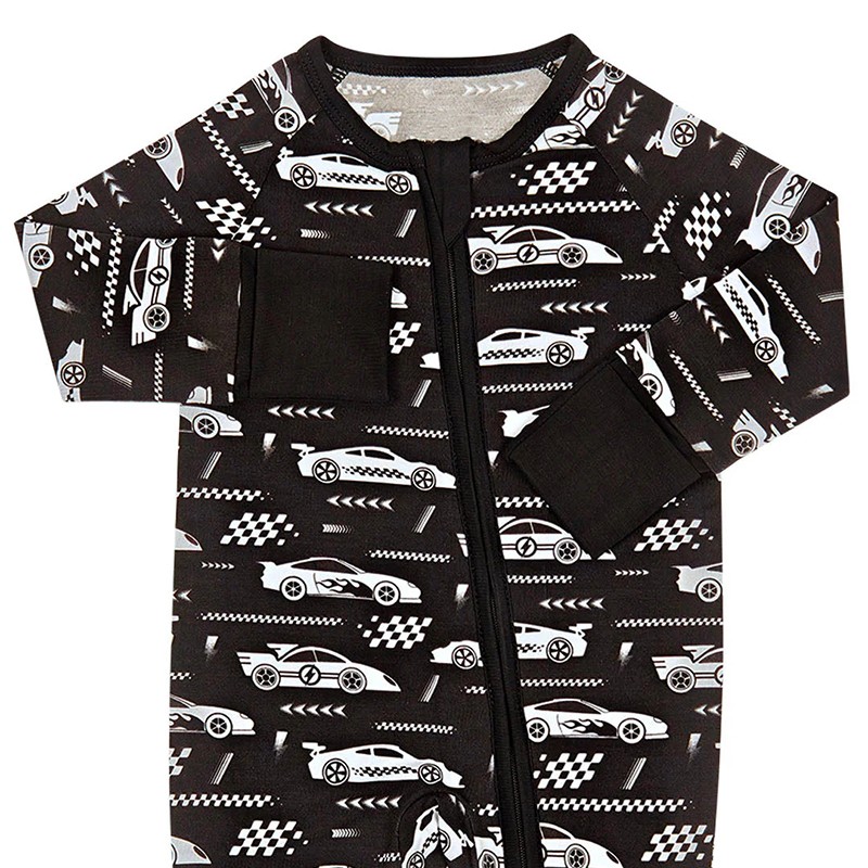 Baby Onesie Supplier - Organic Bamboo Zip Romper