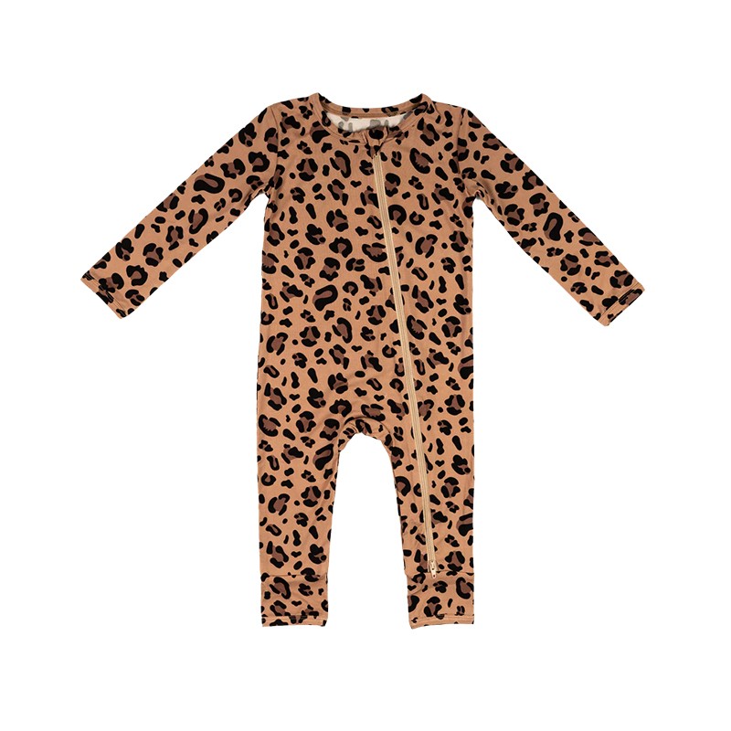 Baby Pajamas Supplier - Organic Bamboo Zipper Jersey