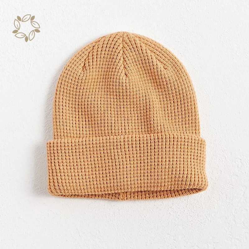 Beanie Hat Factory - Organic Cotton Waffle Knit
