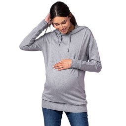 Nursing Hoodie Manufacturer - Bamboo Cotton Terry Open