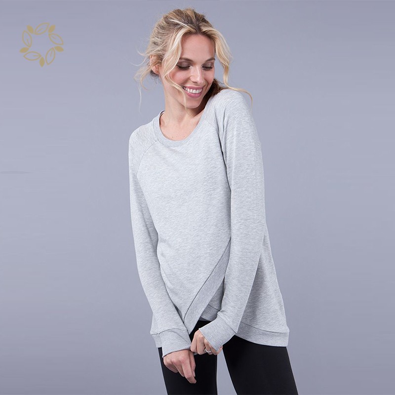 Nursing Sweatshirt Supplier - Organic Cotton Crossover