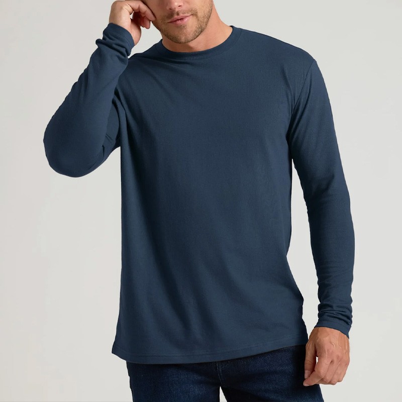 Men's Sweatshirt Supplier - Custom Sporty Long Sleeve