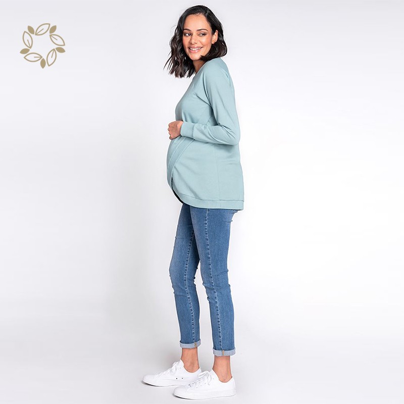 Nursing Sweatshirt Supplier - Organic Cotton Crossover
