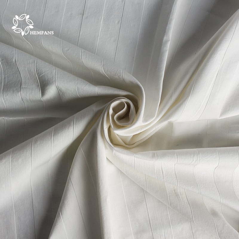 Sheet Fabric Supplier - Bamboo Cotton Satin Stripe