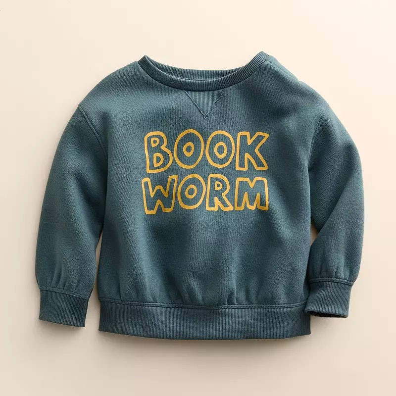 Toddler Sweatshirt Factory - Organic Cotton Knit Pullover