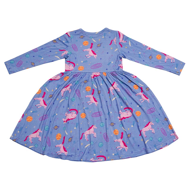 Girls Dresses Manufacturer - Organic Bamboo Long Sleeve