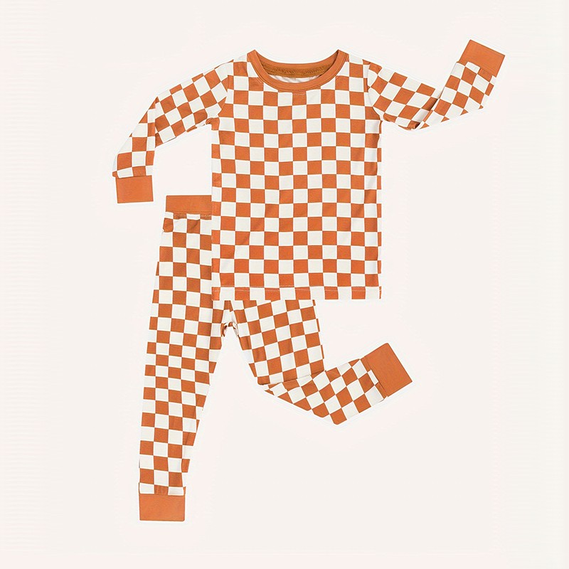 Kids Pajama Set Supplier - Bamboo Cotton Two Piece