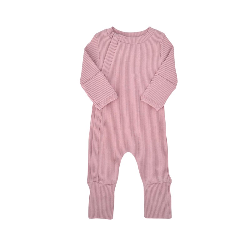 Baby Romper Manufacturer - Organic Cotton Rib Onesie