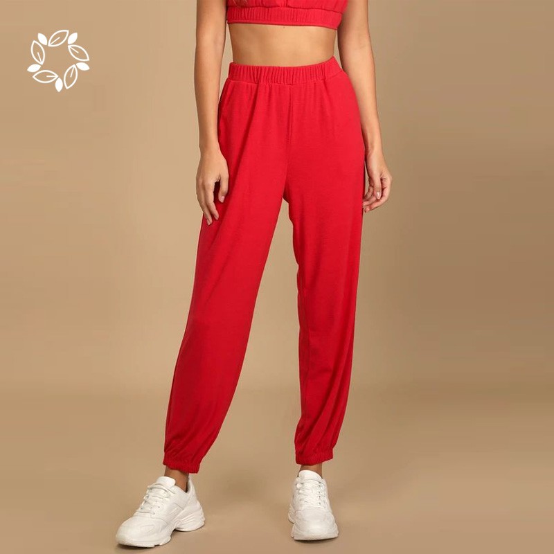Activewear Set Factory - Organic Cropped Bra Joggers