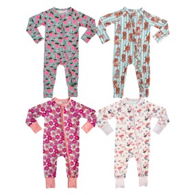 Baby Zip Romper Factory - Organic Bamboo Newborn Onesie